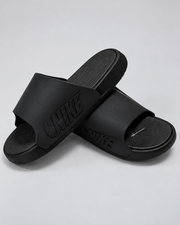 Black Nike Slides