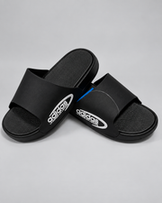 Black Adidas Slides