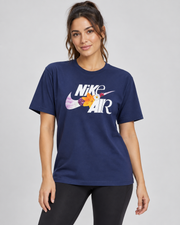 Women's Navy Nike Air Graphic T-Shirt