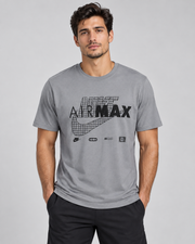 Gray Nike Air Max Graphic T-Shirt