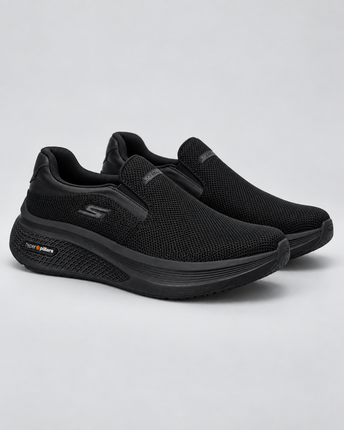 Black Skechers Running Sneaker