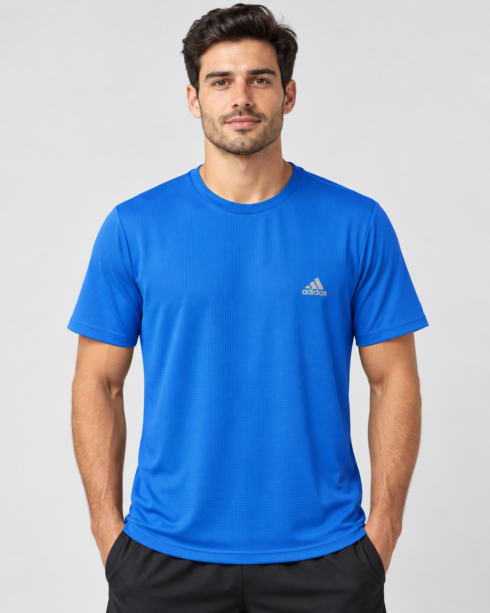 Men's Royal Blue Adidas Performance T-Shirt