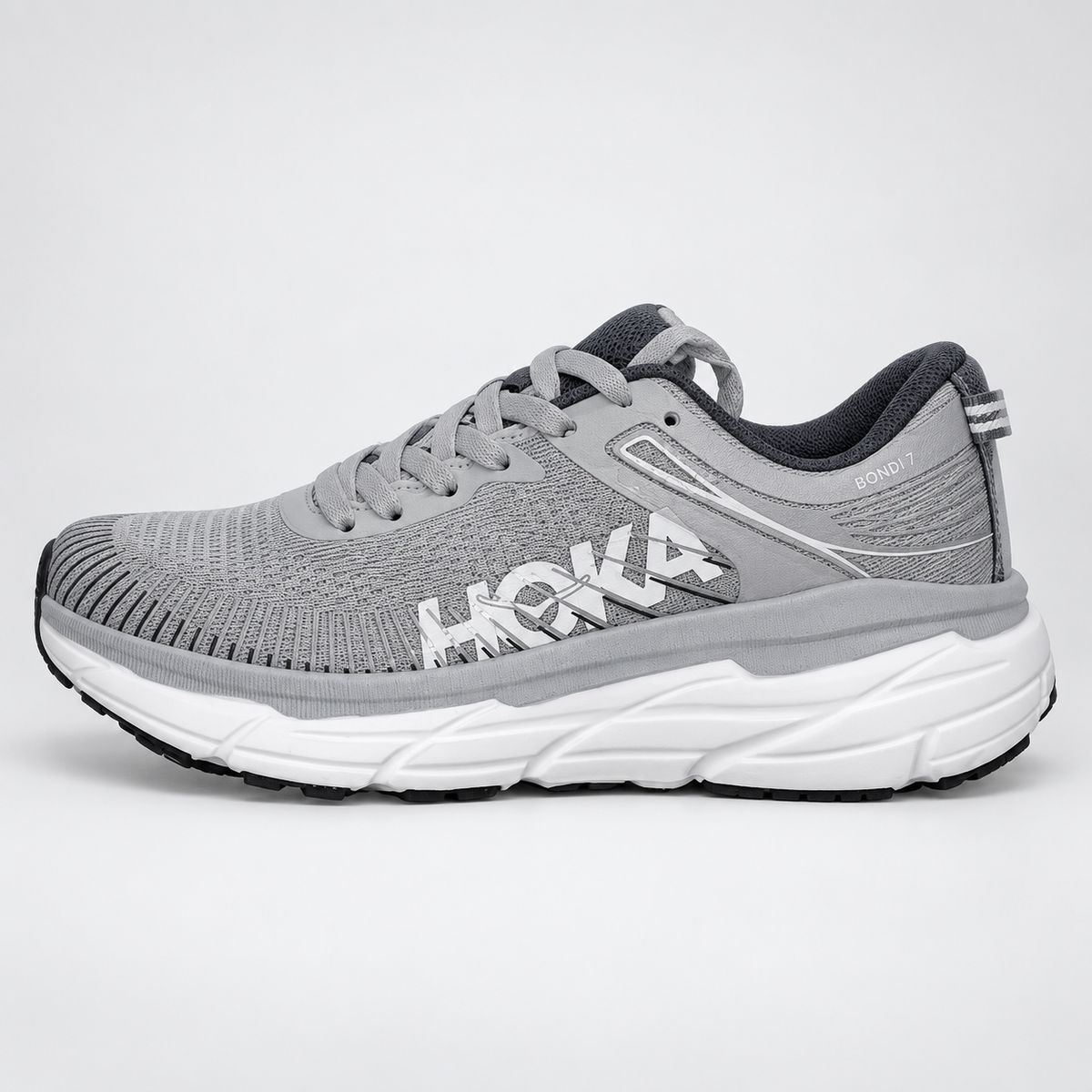 Gray Hoka Running Shoe