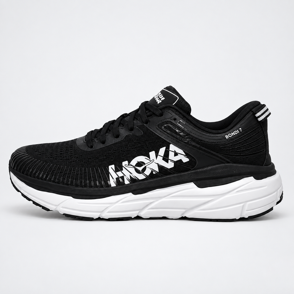 Black Hoka Running Shoe
