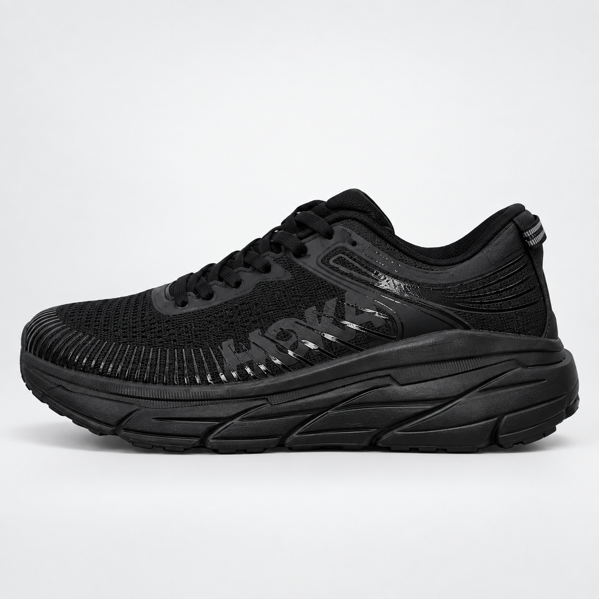 Black Cushioned Casual Sneaker