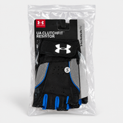 Black & Blue Under Armour Training Gloves