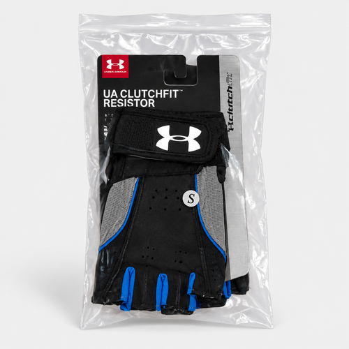 Black & Blue Under Armour Training Gloves