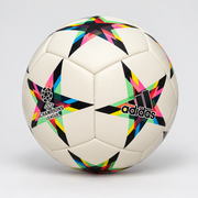 White Multicolor Adidas Football