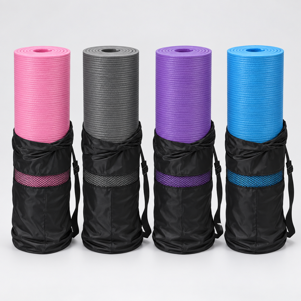Yoga Exercise Mat with Carry Bag