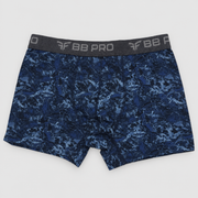 Blue Pattern Short Boxer Brief