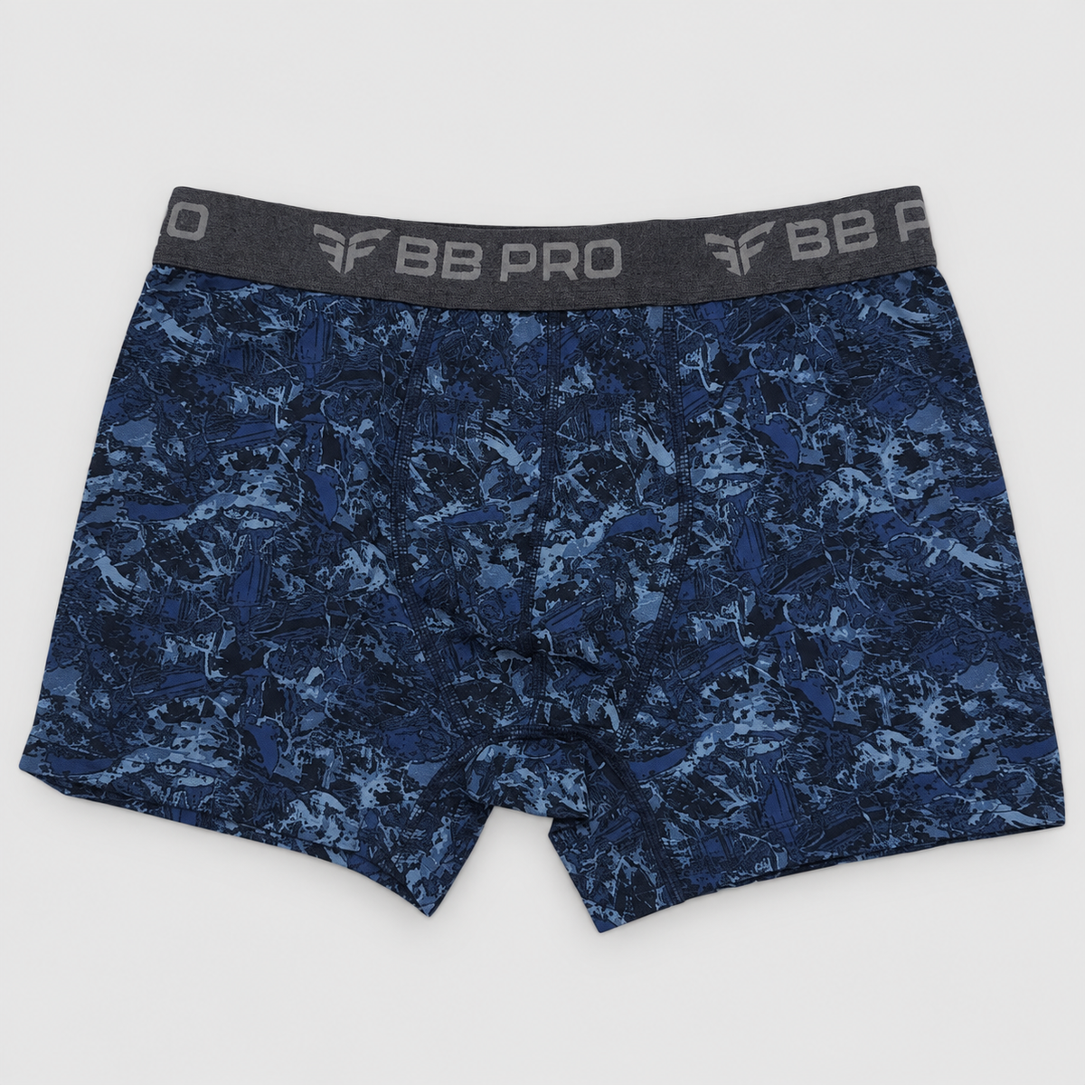 Blue Pattern Short Boxer Brief