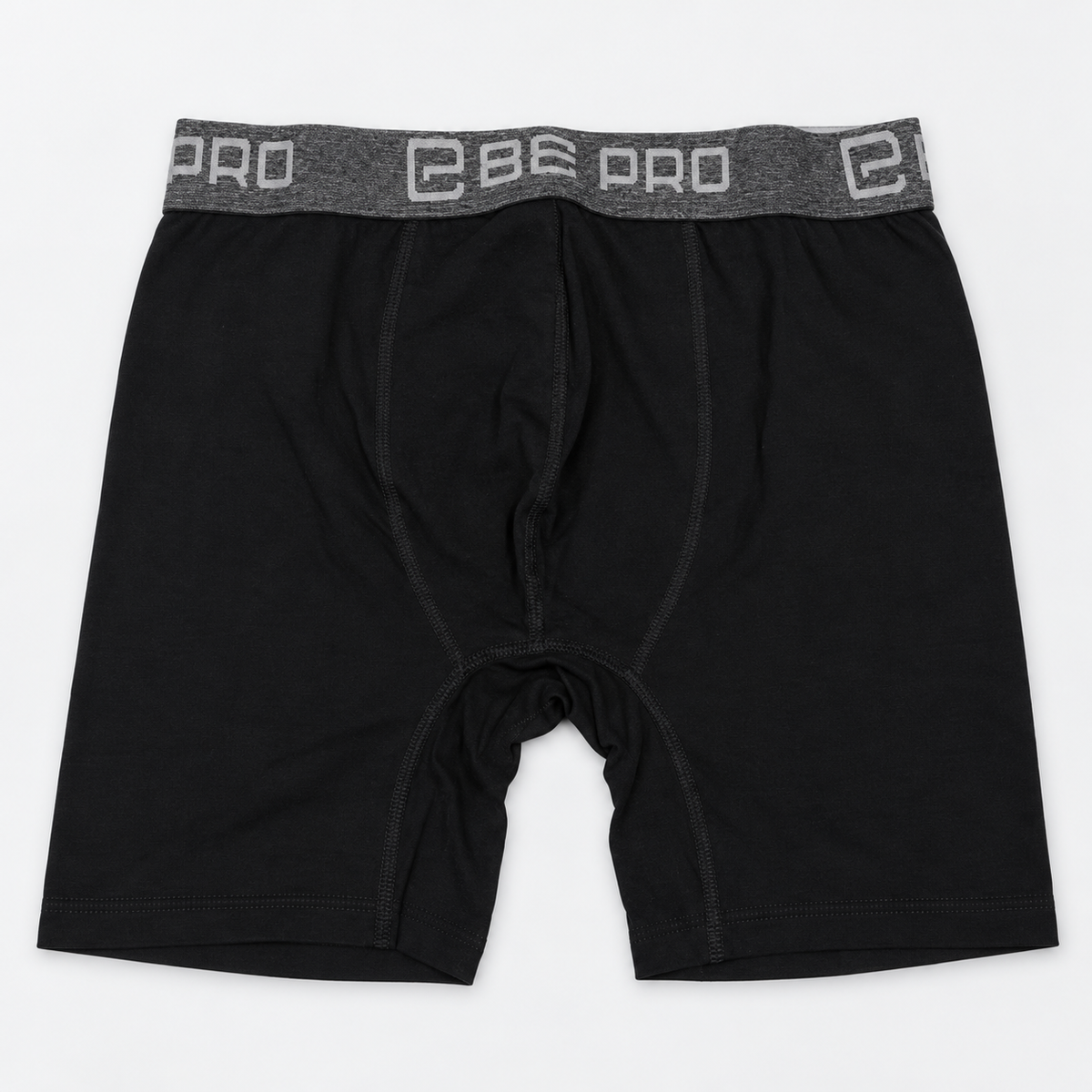 Black Long-Leg Boxer Brief