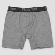 Gray Long-Leg Boxer Brief