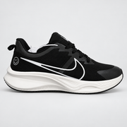Black & White Nike Running Shoe - Big Sizes