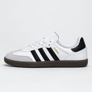 White & Black Adidas Samba Casual Sneaker