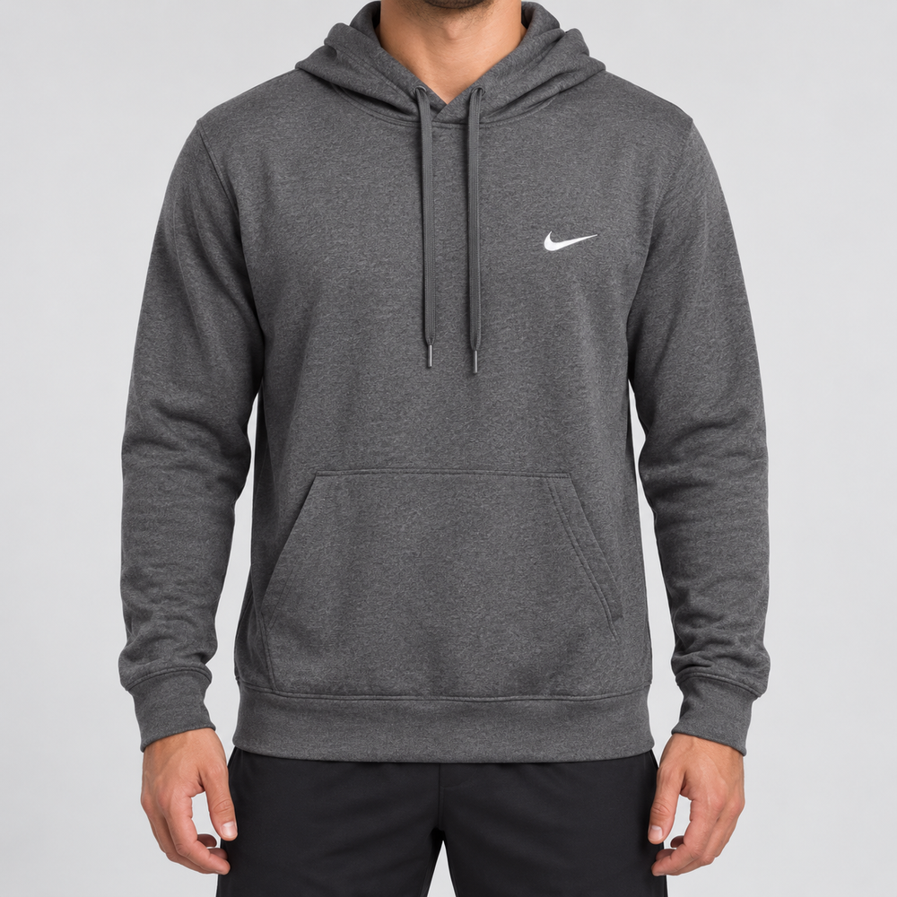 Gray Nike Training Hoodie