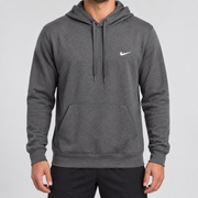 Gray Nike Training Hoodie