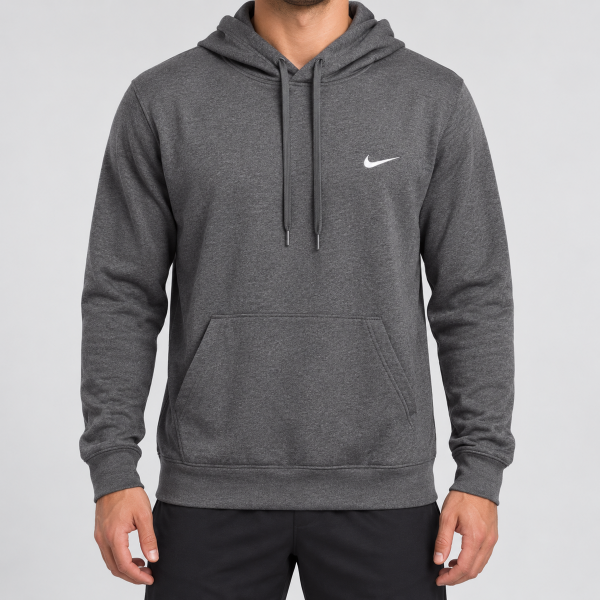 Gray Nike Training Hoodie