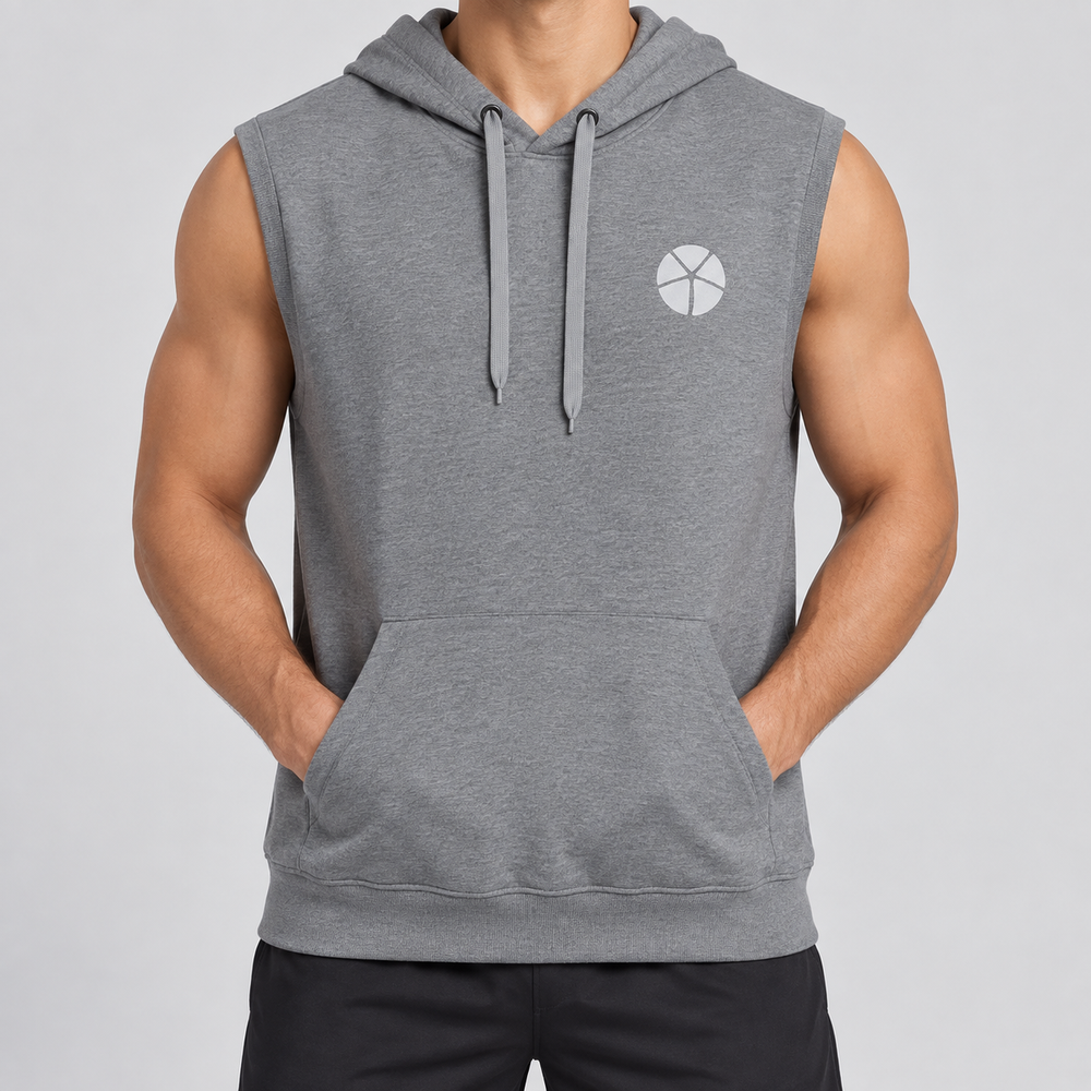 Gray Sports Hoodie